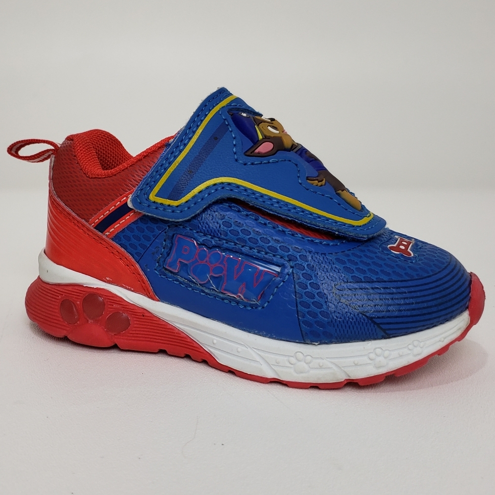 Paw Patro Light Upl Kids Blue and Red Sneakers!